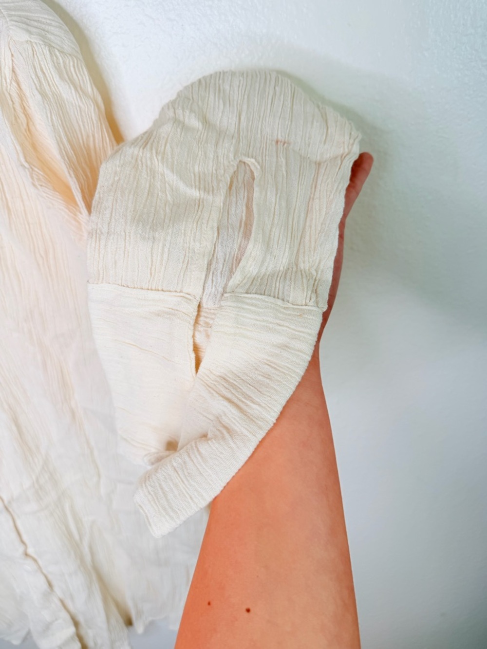 NWT ✨ SAVANNAH MORROW X REVOLVE ‘Ocean’ Organic Cotton Oversized Shirt/Dress MD - Picture 6 of 9
